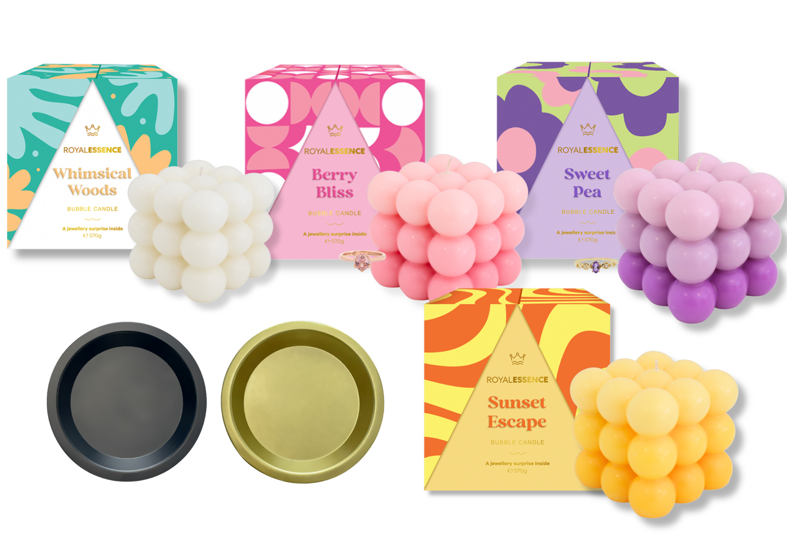 Bubble Candle Bundle